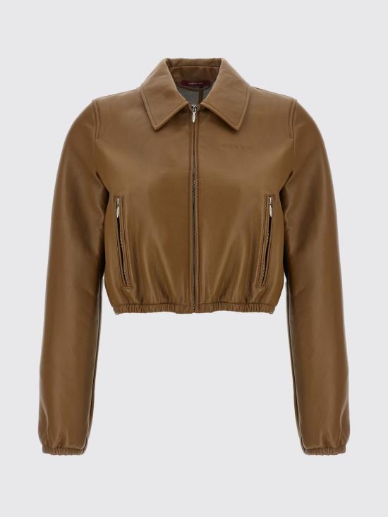26SS 구찌 가죽 자켓 852289XNBBW 2006 Beige - GUCCI