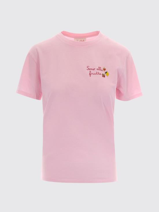 26SS 세인트바쓰 반팔 티셔츠 EMI0001 03647L Pink - MC2 SAINT BARTH