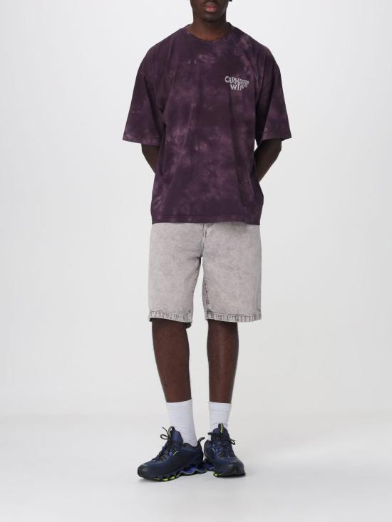 26SS 칼하트 WIP 숏슬리브 래디에이트 티셔츠 I036247 3Q9XX Violet - CARHARTT WIP