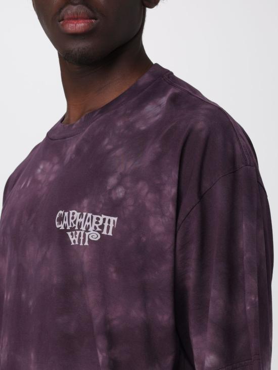 26SS 칼하트 WIP 숏슬리브 래디에이트 티셔츠 I036247 3Q9XX Violet - CARHARTT WIP