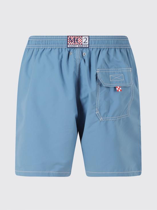 26SS 세인트바쓰 스윔팬츠 PATM001 01559L Gnawed Blue - MC2 SAINT BARTH