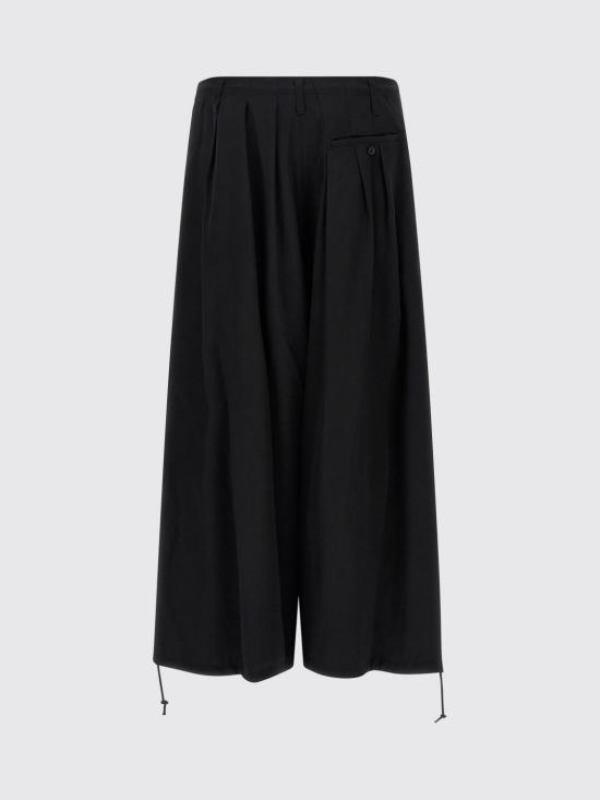 26SS 요지 야마모토 스트레이트 팬츠 HKP10500 BLACK1 Black - YOHJI YAMAMOTO