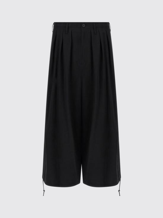 26SS 요지 야마모토 스트레이트 팬츠 HKP10500 BLACK1 Black - YOHJI YAMAMOTO