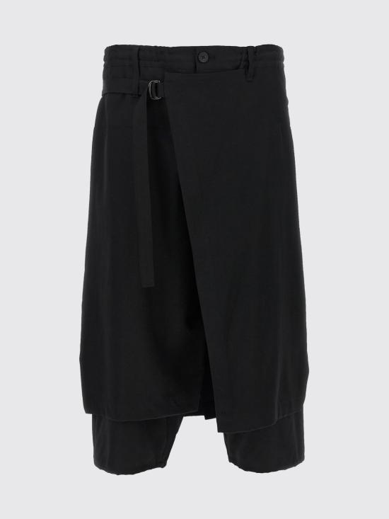 26SS 요지 야마모토 스트레이트 팬츠 HKP08100 BLACK2 Black - YOHJI YAMAMOTO
