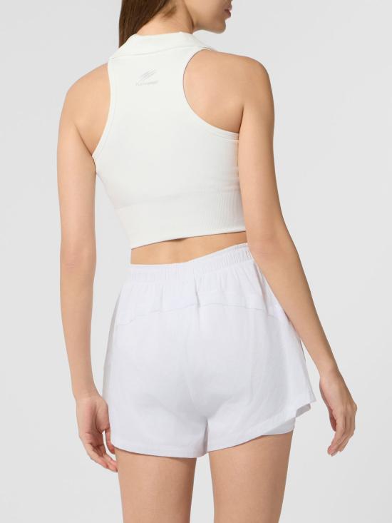 26SS 플레인스포츠 민소매 티셔츠 SAFCWTK3920STE003N 01 White - PLEIN SPORT