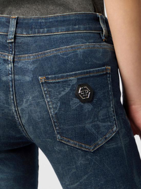 26SS 필립 플레인 데님 팬츠 SAFCWDT2884PDE004N 07DT Blue - PHILIPP PLEIN