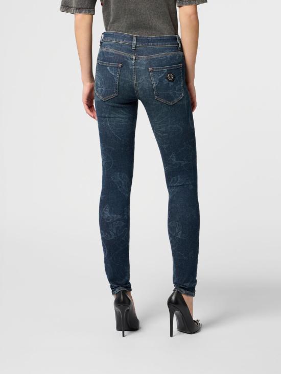 26SS 필립 플레인 데님 팬츠 SAFCWDT2884PDE004N 07DT Blue - PHILIPP PLEIN