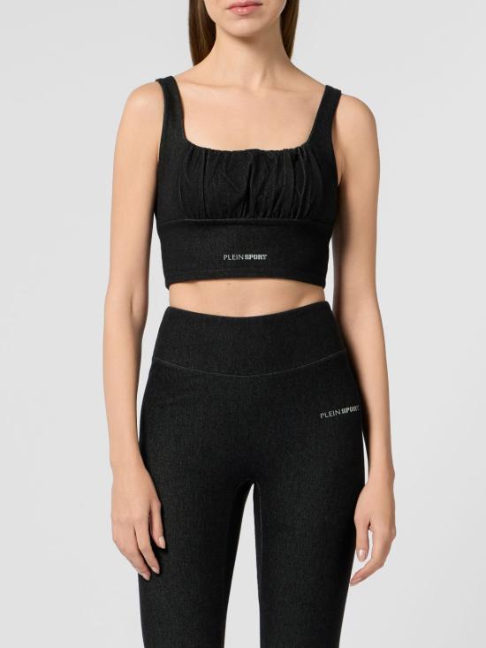 26SS 플레인스포츠 트레이닝 티셔츠 SAFCWJK0196STE003N 02 Black