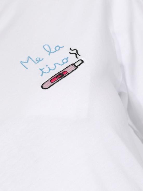 26SS 세인트바쓰 반팔 티셔츠 EMI0001 09586L White 1 - MC2 SAINT BARTH