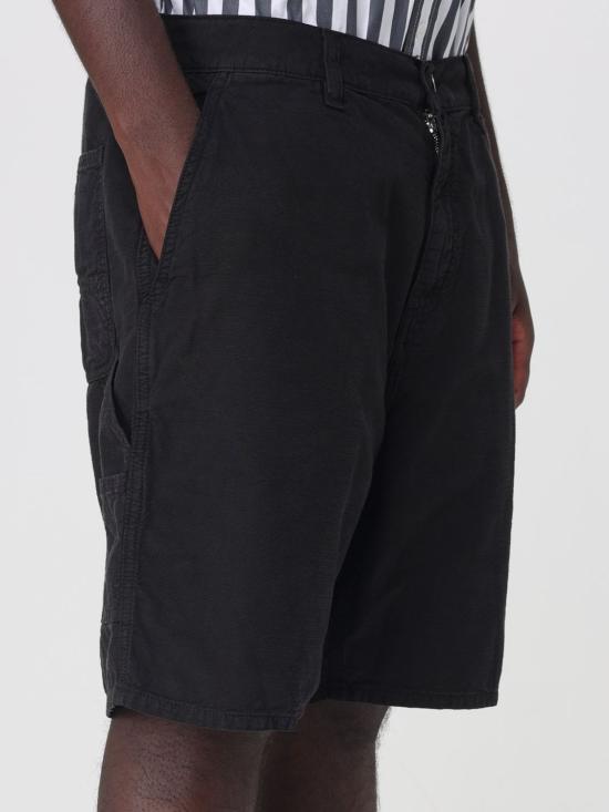 26SS 칼하트 WIP 월터 싱글 니 쇼츠 I036491 89GD Black - CARHARTT WIP