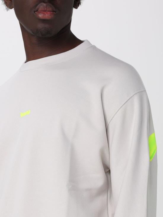 26SS 디스클레이머 긴팔 티셔츠 55402 GHIACCIO ST G FLUO Grey - DISCLAIMER