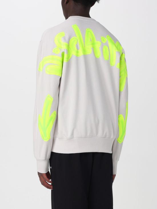26SS 디스클레이머 긴팔 티셔츠 55402 GHIACCIO ST G FLUO Grey - DISCLAIMER