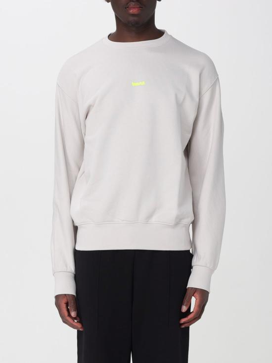 26SS 디스클레이머 긴팔 티셔츠 55402 GHIACCIO ST G FLUO Grey