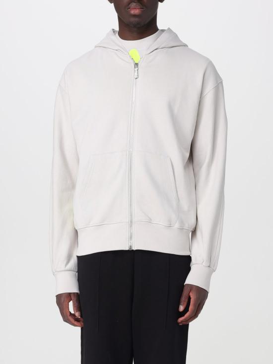 26SS 디스클레이머 후드 티셔츠 55403 GHIACCIO ST G FLUO Grey