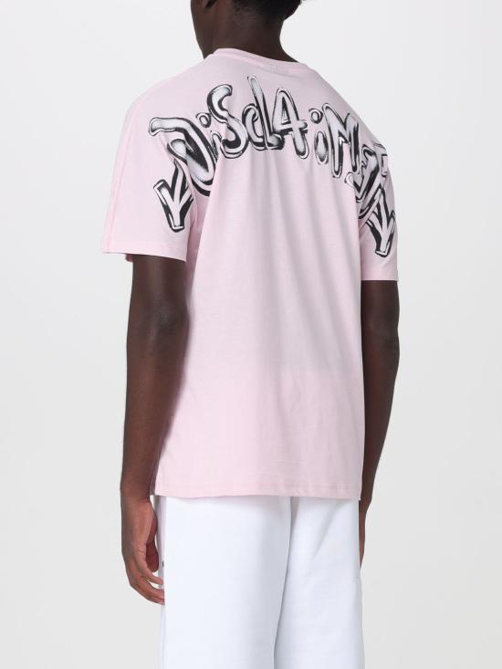 26SS 디스클레이머 반팔 티셔츠 26EDS55401 ROSA ST NERA Pink - DISCLAIMER