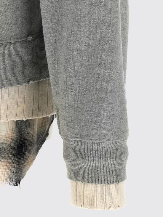 26SS 메종 미하라 야스히로 긴팔 티셔츠 J16PO752 GRAY Grey - MAISON MIHARA YASUHIRO
