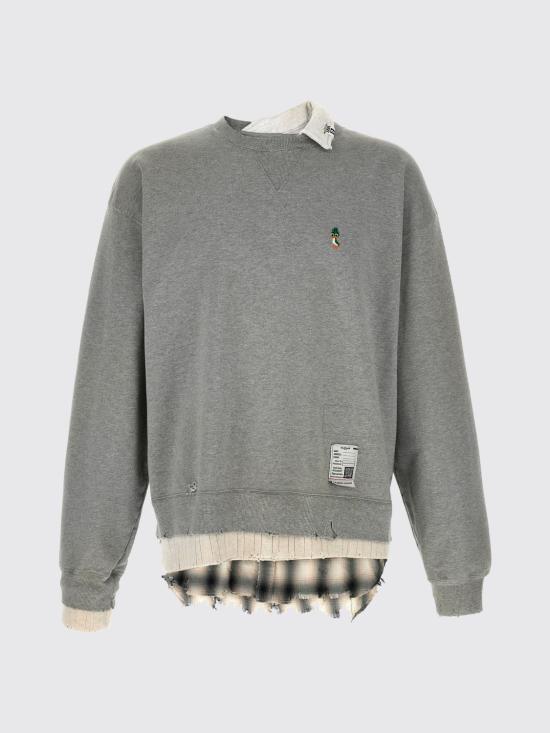 26SS 메종 미하라 야스히로 긴팔 티셔츠 J16PO752 GRAY Grey - MAISON MIHARA YASUHIRO