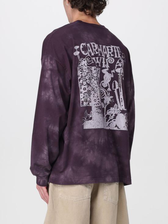 26SS 칼하트 WIP 롱슬리브 래디에이트 티셔츠 I036251 3Q9XX Violet - CARHARTT WIP