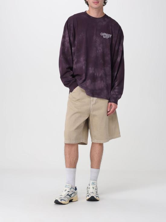 26SS 칼하트 WIP 롱슬리브 래디에이트 티셔츠 I036251 3Q9XX Violet - CARHARTT WIP