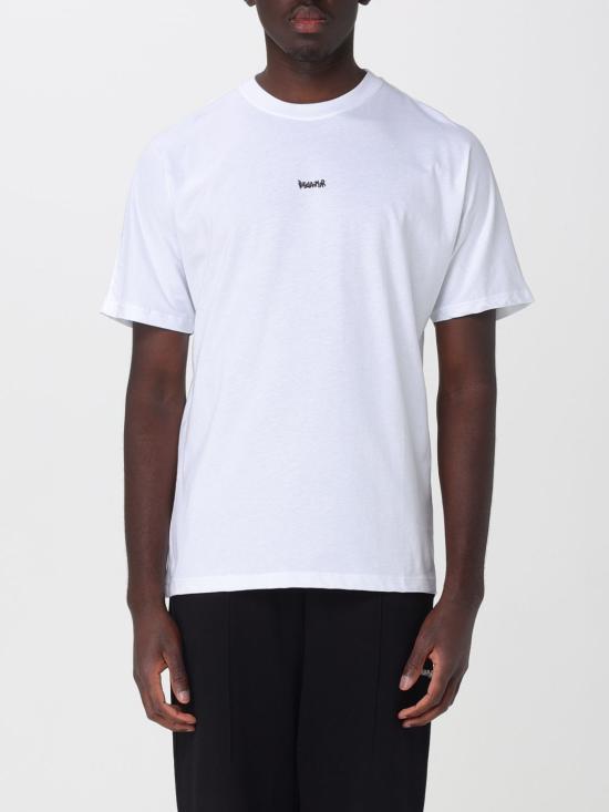 26SS 디스클레이머 반팔 티셔츠 26EDS55401 BIANCO ST NERA White 1
