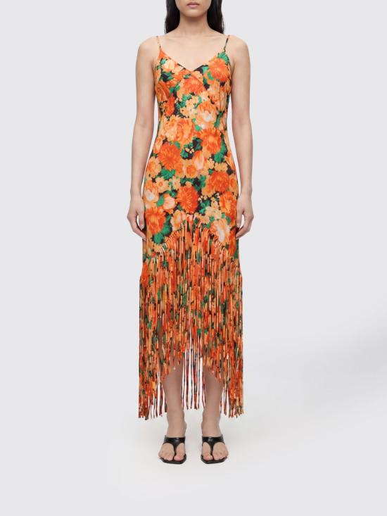 26SS 핑코 롱 원피스 106825A3AO AS4 Orange