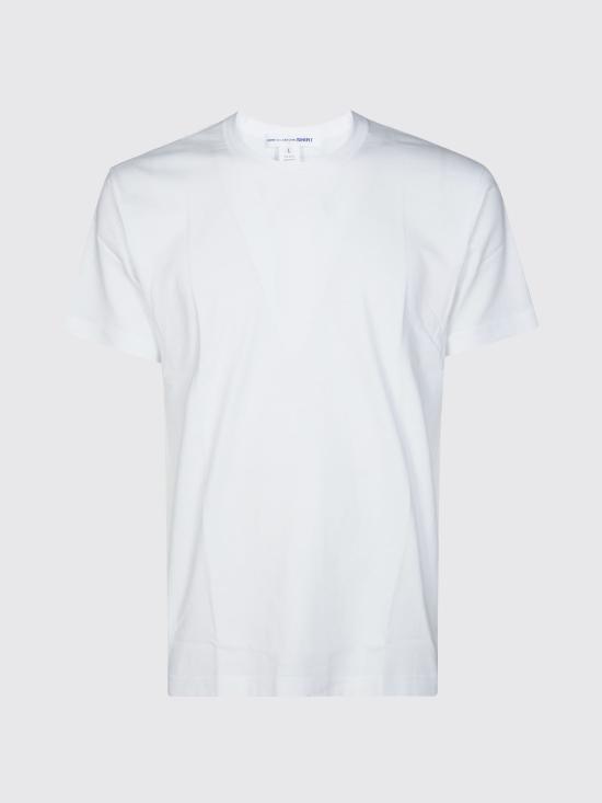 26SS 꼼데가르송 반팔 티셔츠 FQT003051 3 White - COMME DES GARCONS