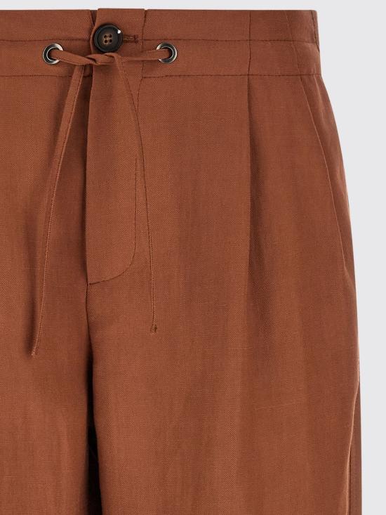26SS 브루넬로 쿠치넬리 스트레이트 팬츠 MH126P9217 C4182 Red - BRUNELLO CUCINELLI