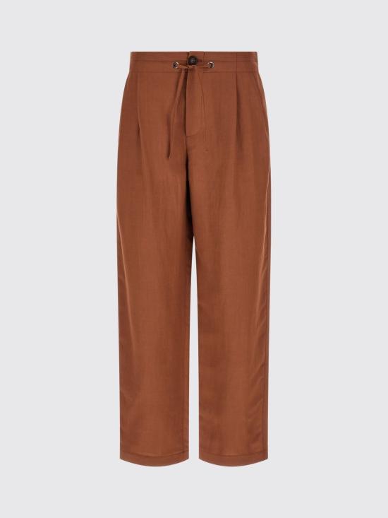 26SS 브루넬로 쿠치넬리 스트레이트 팬츠 MH126P9217 C4182 Red - BRUNELLO CUCINELLI