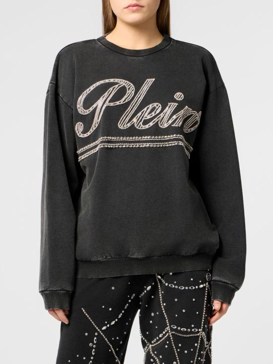 26SS 필립 플레인 스웨터 SAFCWJO1092PTE004N 02 Black