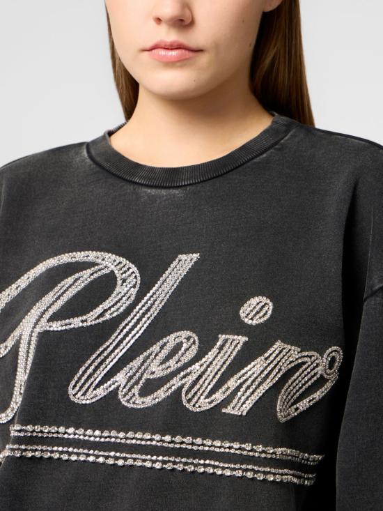 26SS 필립 플레인 스웨터 SAFCWJO1092PTE004N 02 Black - PHILIPP PLEIN
