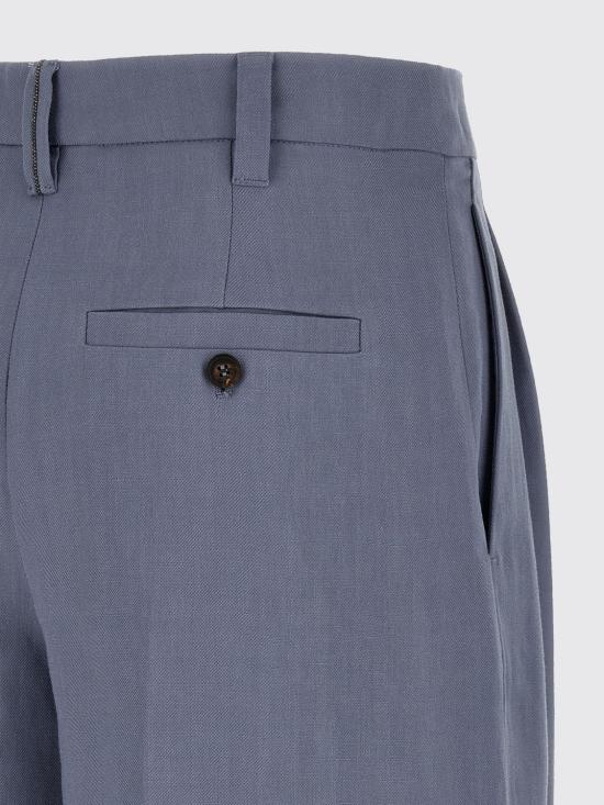 26SS 브루넬로 쿠치넬리 숏팬츠 MH126P9183 C9135 Blue 1 - BRUNELLO CUCINELLI