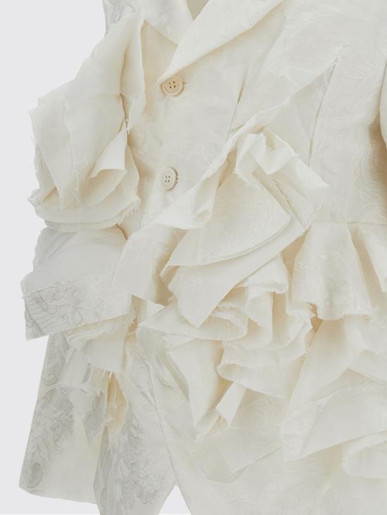 26SS 꼼데가르송 자켓 GQJ029051 1 White - COMME DES GARCONS