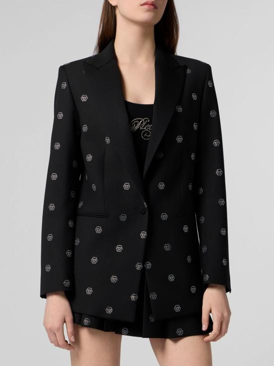 26SS 필립 플레인 수트 자켓 SAFCWRF0779PTE022N 02 Black