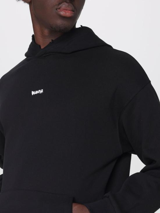 26SS 디스클레이머 후드 티셔츠 55408 NERO Black - DISCLAIMER