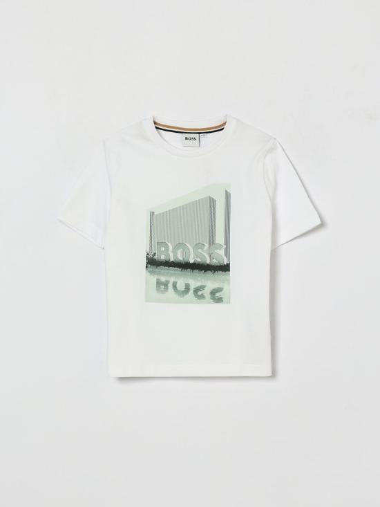 26SS [키즈] 보스 티셔츠 J52977 10P White