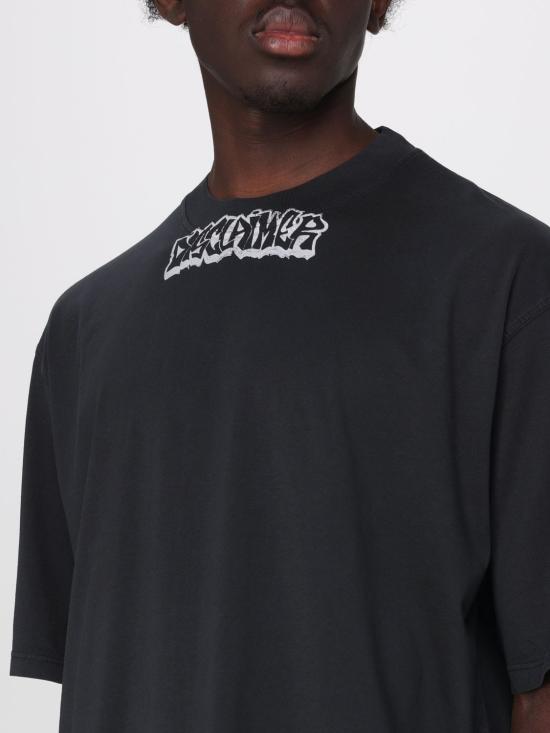 26SS 디스클레이머 반팔 티셔츠 26EDS55423 NERO Black - DISCLAIMER