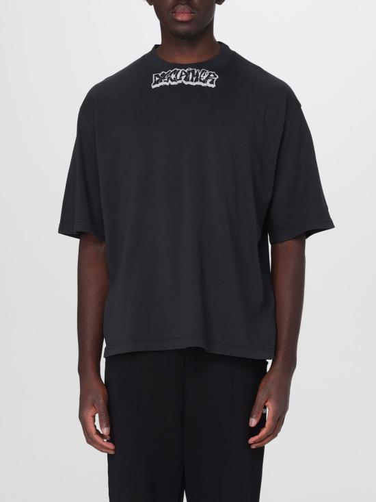 26SS 디스클레이머 반팔 티셔츠 26EDS55423 NERO Black