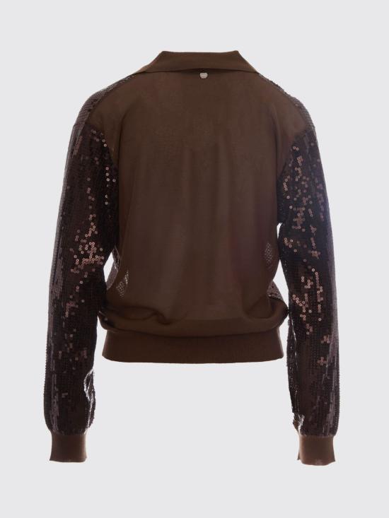 26SS 리우조 폴로 티셔츠 WA6218MA68R L9052 Biscuit - LIU JO