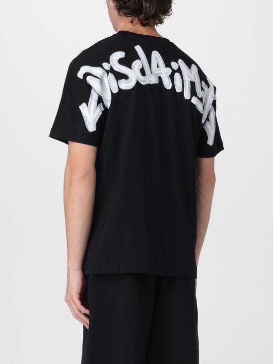 26SS 디스클레이머 반팔 티셔츠 26EDS55401 NERO ST BIANCA Black - DISCLAIMER