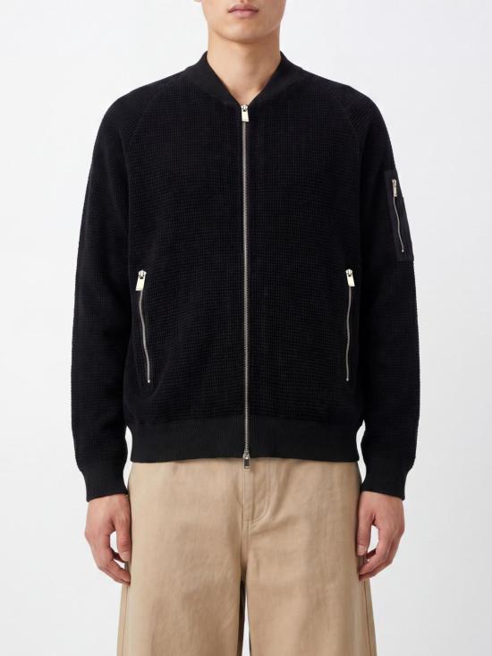 26SS 타트라스 봄버 자켓 MCKZ0344053588 001 Black