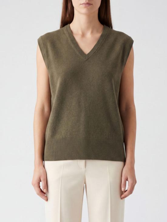 26SS 익스트림캐시미어 베스트 N243SPENCER ARMY Green