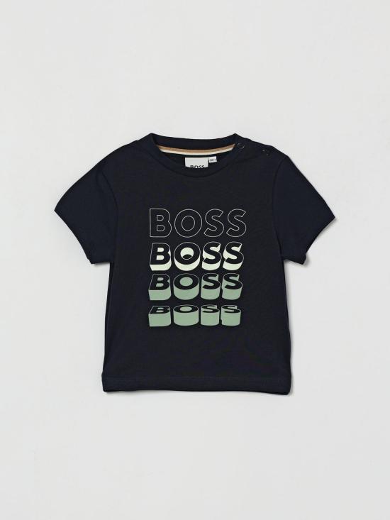 26SS [키즈] 보스 티셔츠 J52889 849 Navy