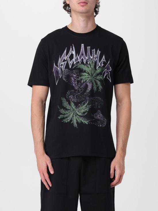 26SS 디스클레이머 반팔 티셔츠 55522 NERO Black