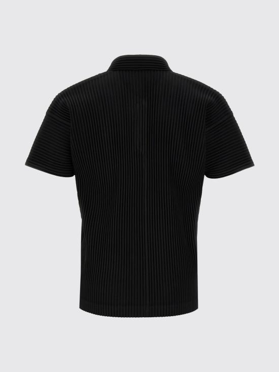 26SS 옴므 플리세 이세이 미야케 폴로 티셔츠 HP67JM530 15 Black - HOMME PLISSE' ISSEY MIYAKE