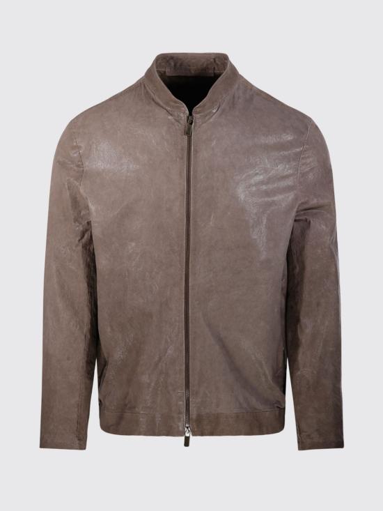 26SS 살바토레 산토로 가죽 자켓 50698 Sand - SALVATORE SANTORO