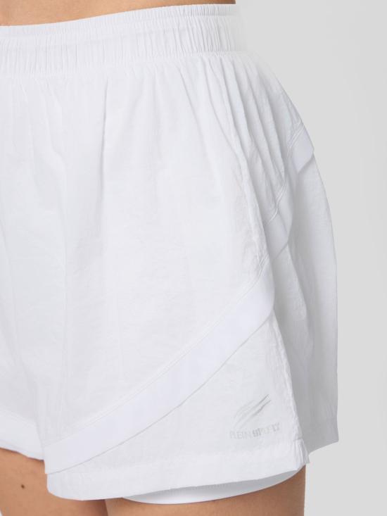 26SS 플레인스포츠 숏팬츠 SAFCWJT2263SXV005N 01OF White - PLEIN SPORT