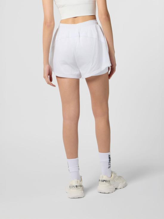 26SS 플레인스포츠 숏팬츠 SAFCWJT2263SXV005N 01OF White - PLEIN SPORT