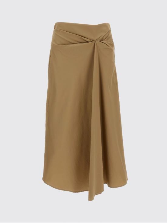 26SS 막스마라 롱 스커트 2611101072600 003 Brown - MAX MARA