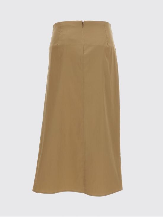 26SS 막스마라 롱 스커트 2611101072600 003 Brown - MAX MARA