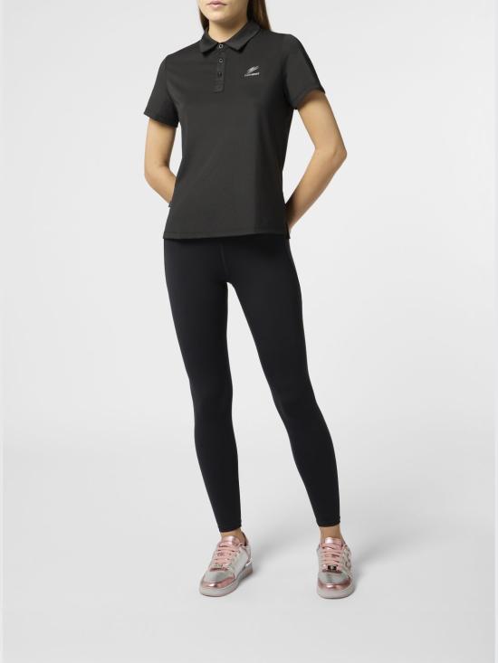 26SS 플레인스포츠 폴로 티셔츠 SAFCWTK3923STE003N 02 Black - PLEIN SPORT
